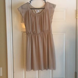 Tan dress